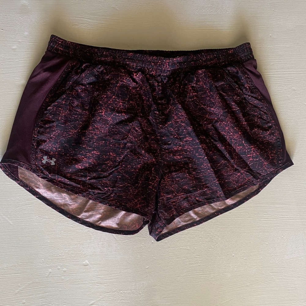 Assorted Women’s Athletic Shorts Pack - Blue, Pink, Black, Gray, Maroon, Camo - Picture 2 of 9